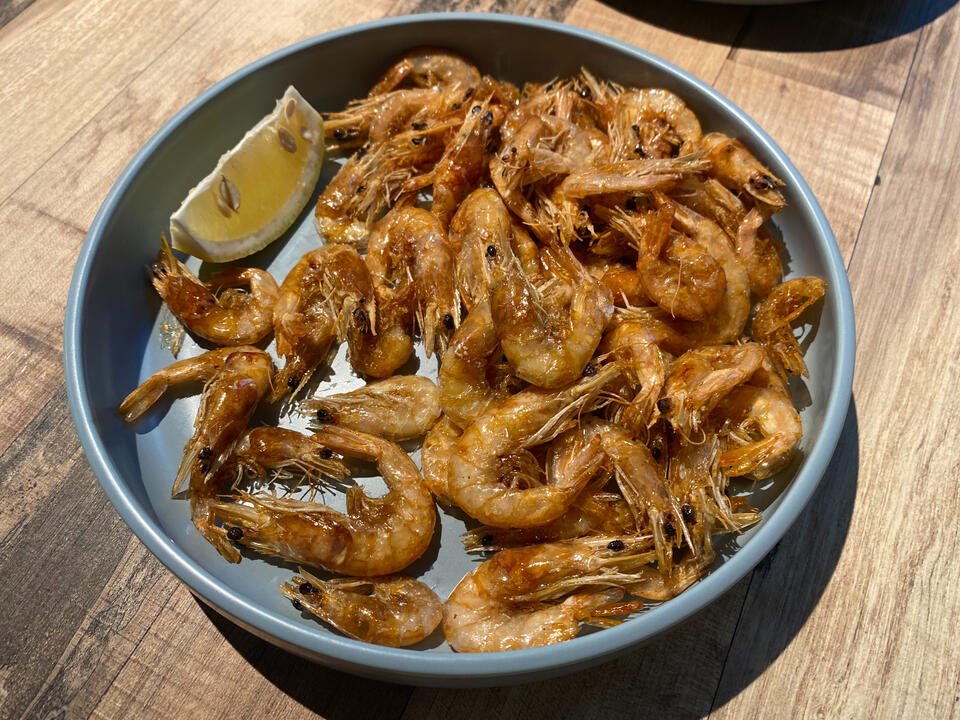 Jiu yim aka. salt &amp; pepper prawn poppers